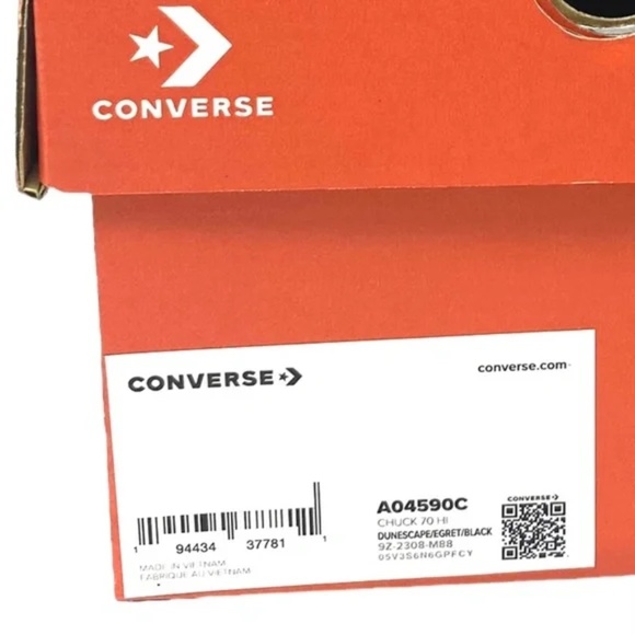 Converse Chuck 70 High Shoes Skate Men's Size Canvas Dunescape Sneakers A04590C - Picture 7 of 8